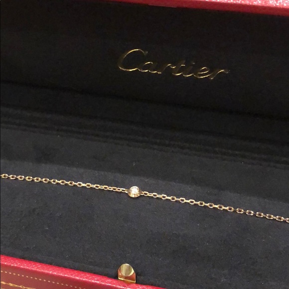 Cartier Jewelry - Cartier pink gold diamond bracelet